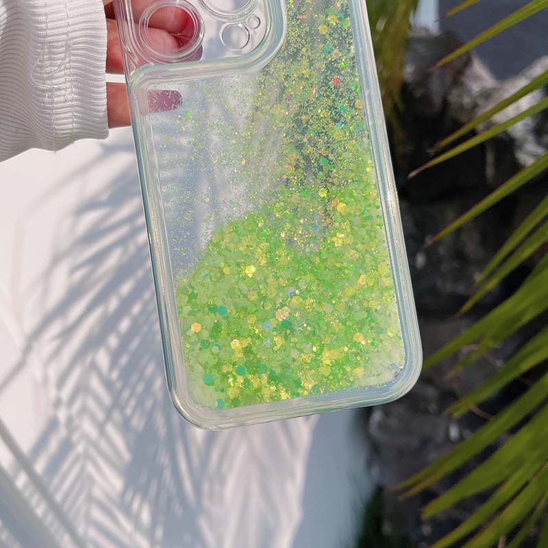 Transparent Luminous Bling Rhinestones Phone Case For iphone 11
