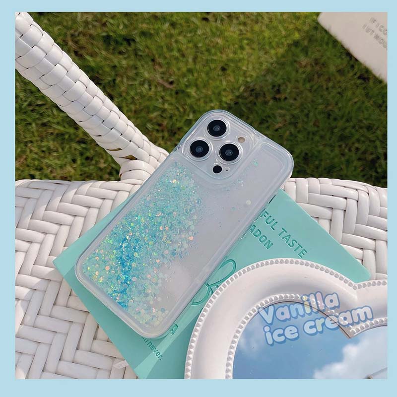 Transparent Luminous Bling Rhinestones Phone Case For iphone 11