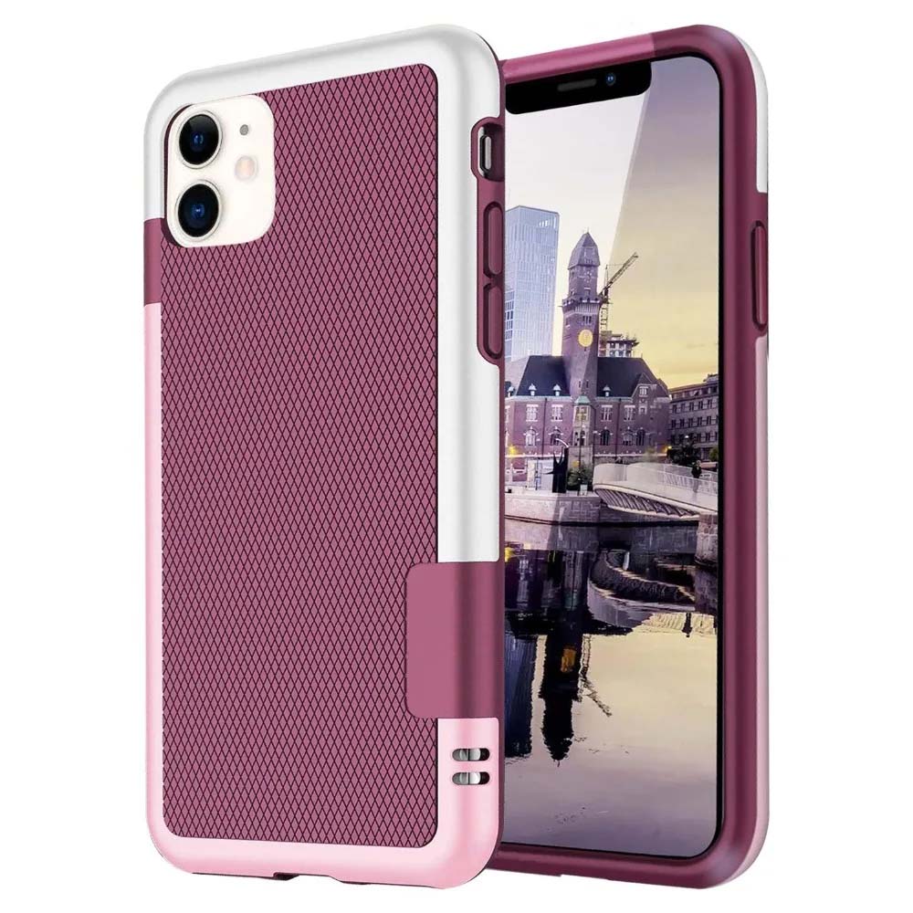 Hybrid Shockproof Bumper Rubber Soft Silicone Phone Case For iPhone