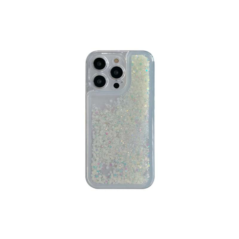 Transparent Luminous Bling Rhinestones Phone Case For iphone 11