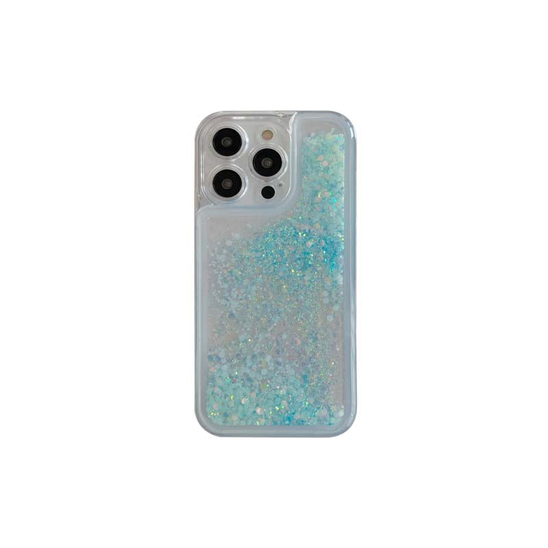 Transparent Luminous Bling Rhinestones Phone Case For iphone 11