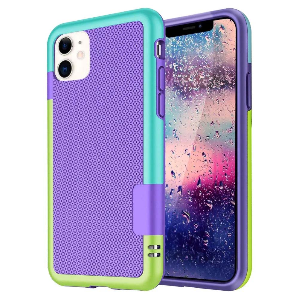Hybrid Shockproof Bumper Rubber Soft Silicone Phone Case For iPhone
