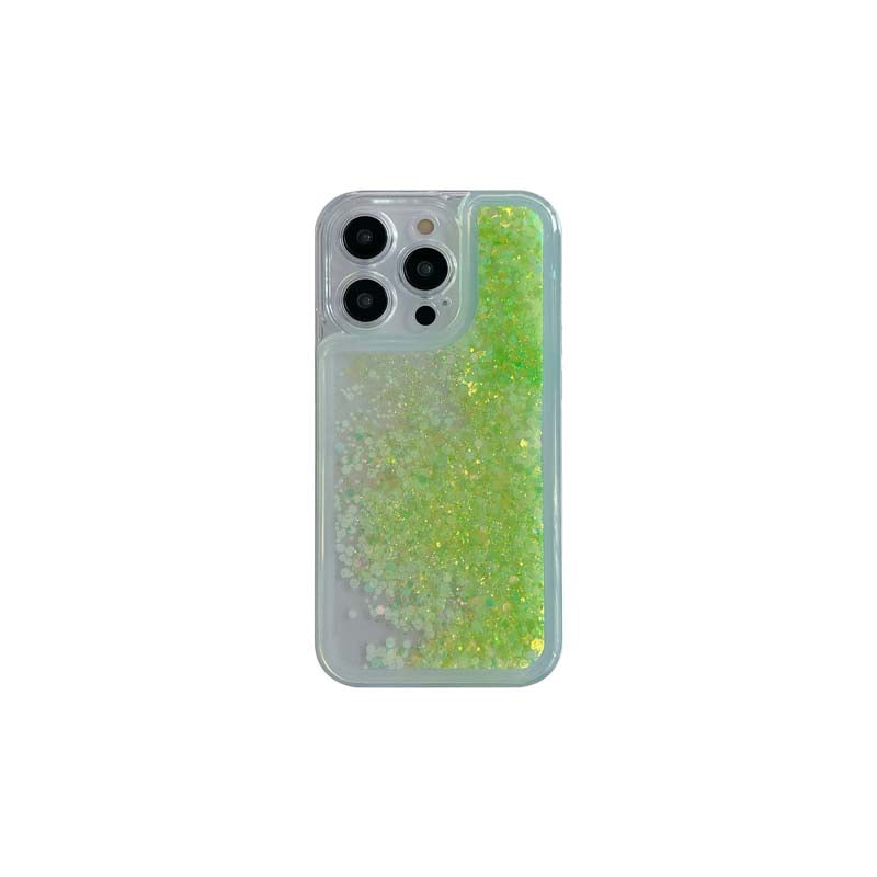 Transparent Luminous Bling Rhinestones Phone Case For iphone 11