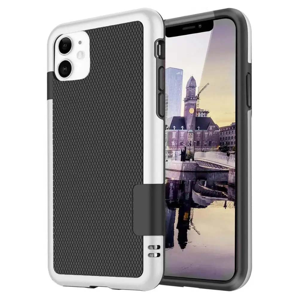 Hybrid Shockproof Bumper Rubber Soft Silicone Phone Case For iPhone