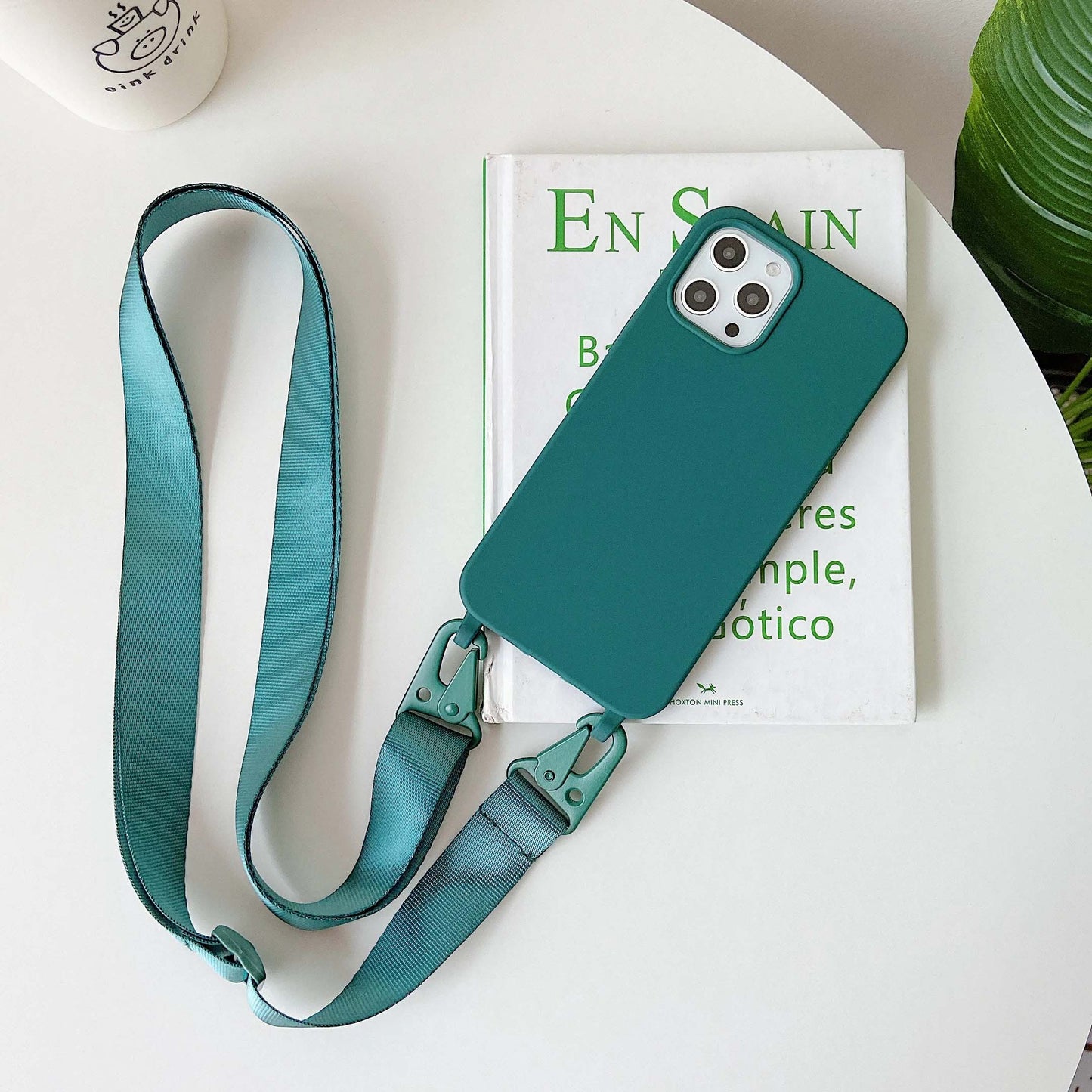 Lanyard Rope Crossbody Necklace Silicone Phone Case For iPhone