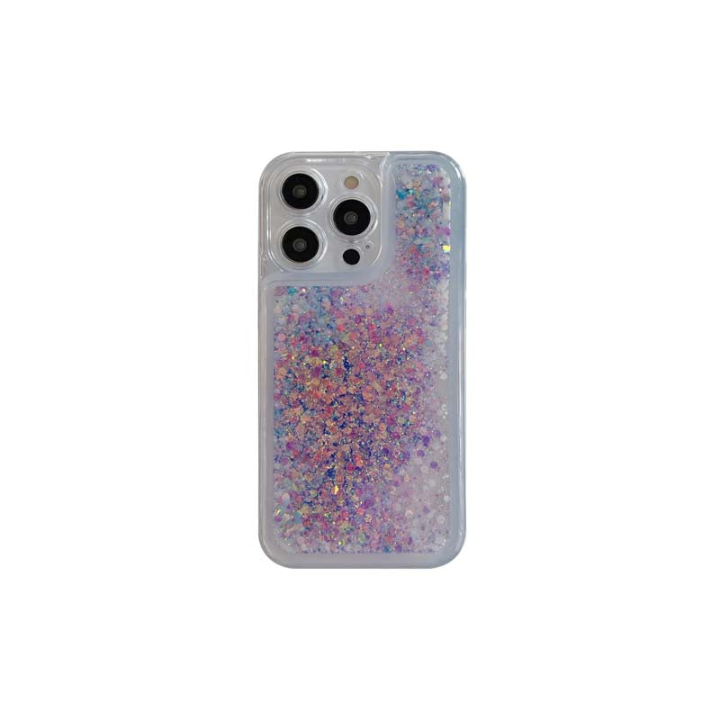 Transparent Luminous Bling Rhinestones Phone Case For iphone 11