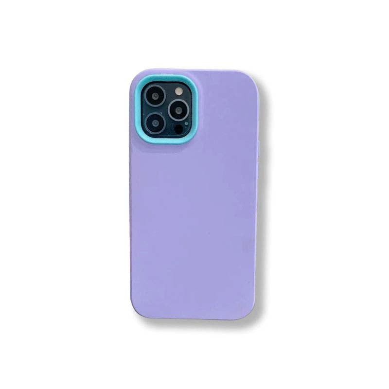 Candy Color Soft Liquid Silicone Phone Case For iPhone 14