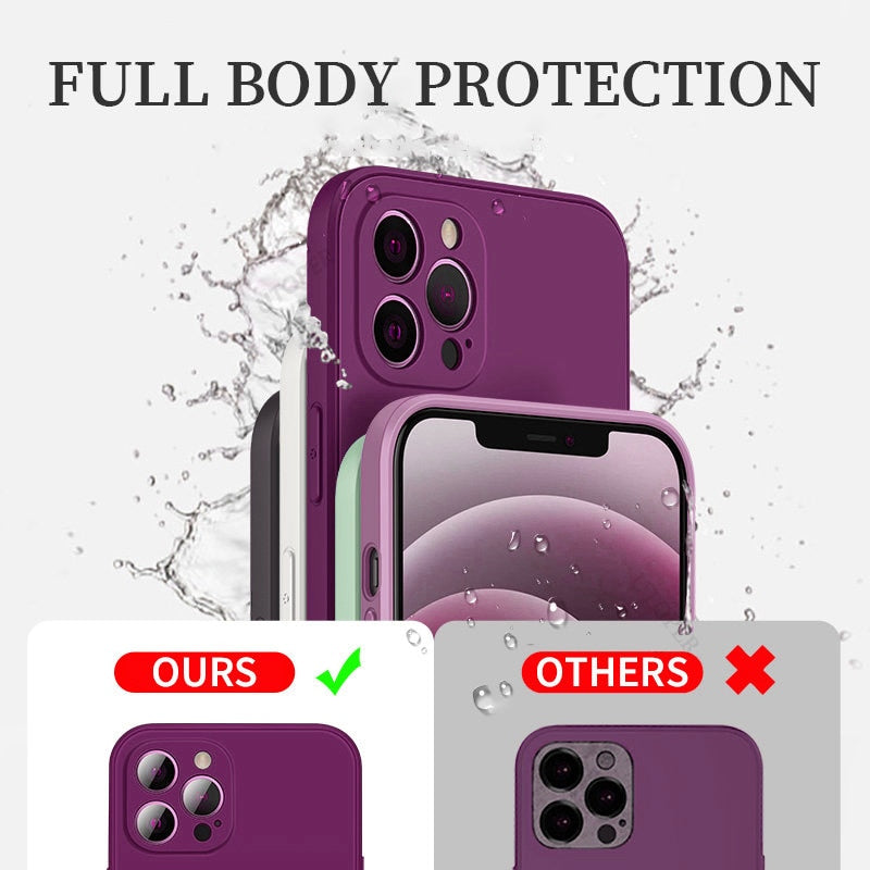 Liquid Silicone Phone Case For iPhone