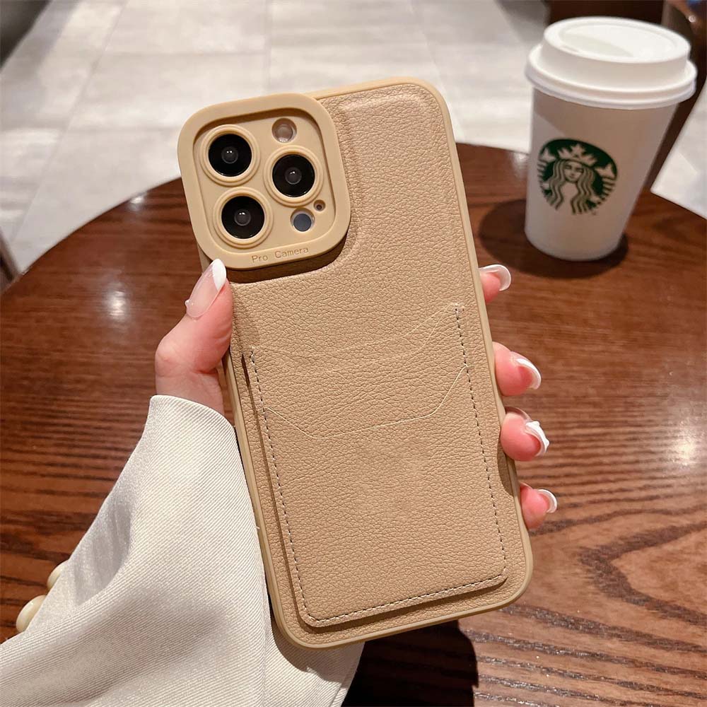 khaki iphone xr card case