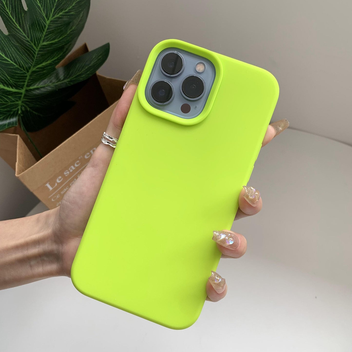 Liquid Silicone Phone Case for iPhone