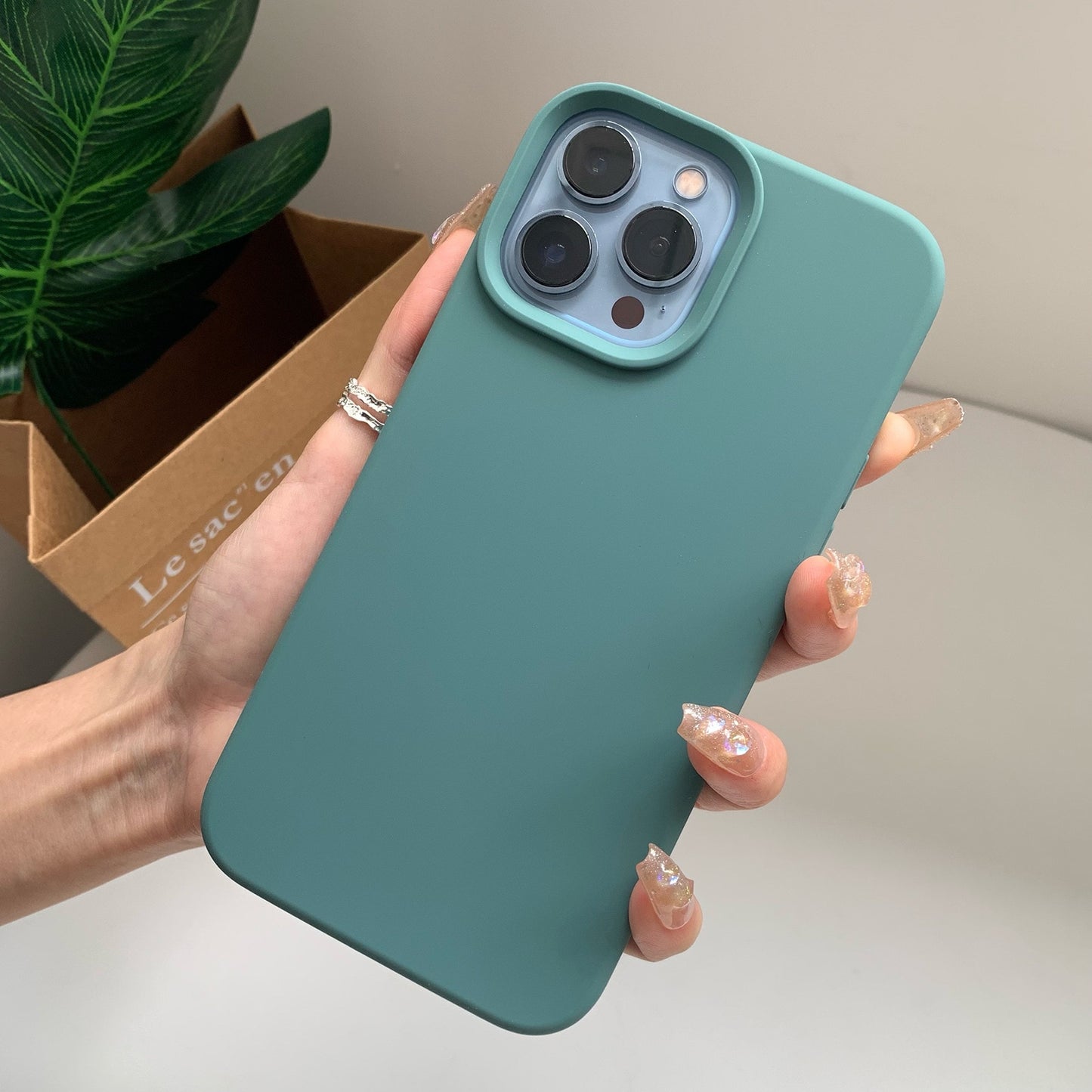 Liquid Silicone Phone Case for iPhone