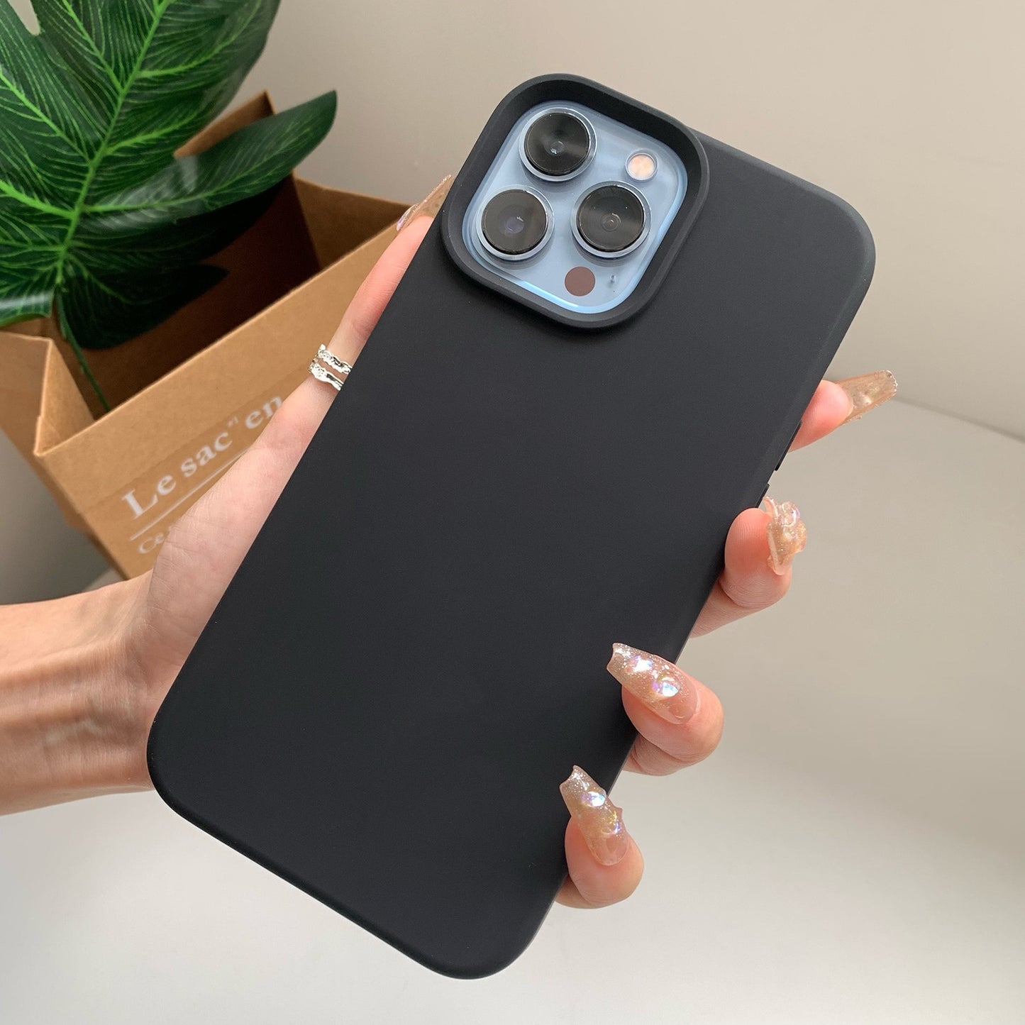 Liquid Silicone Phone Case for iPhone