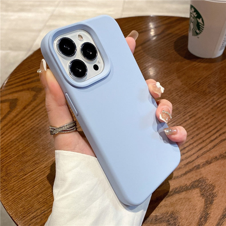 Liquid Silicone Phone Case for iPhone