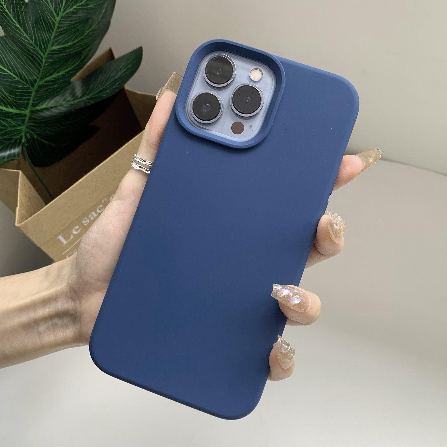 Liquid Silicone Phone Case for iPhone